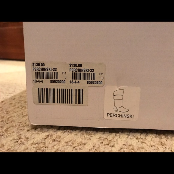 ALDO Brown Leather Boots & Original Box - Picture 5 of 5